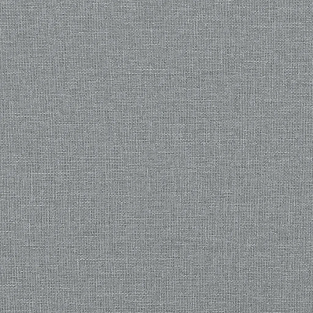 Letto singolo | Letto per adulti | Giroletto senza Materasso Grigio Chiaro 90x190 cm Tessuto - Image 8