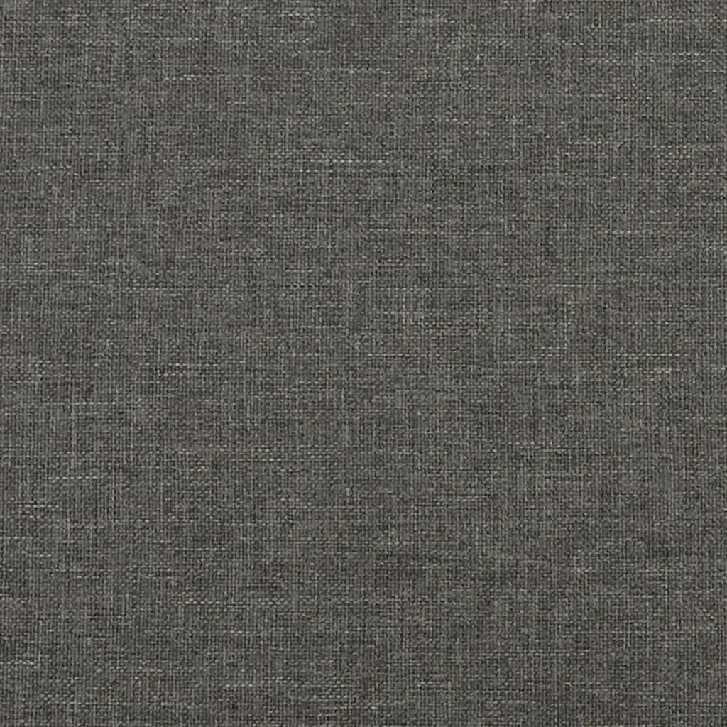Letto singolo | Letto per adulti | Giroletto senza Materasso Grigio Scuro 80x200 cm Tessuto - Image 8