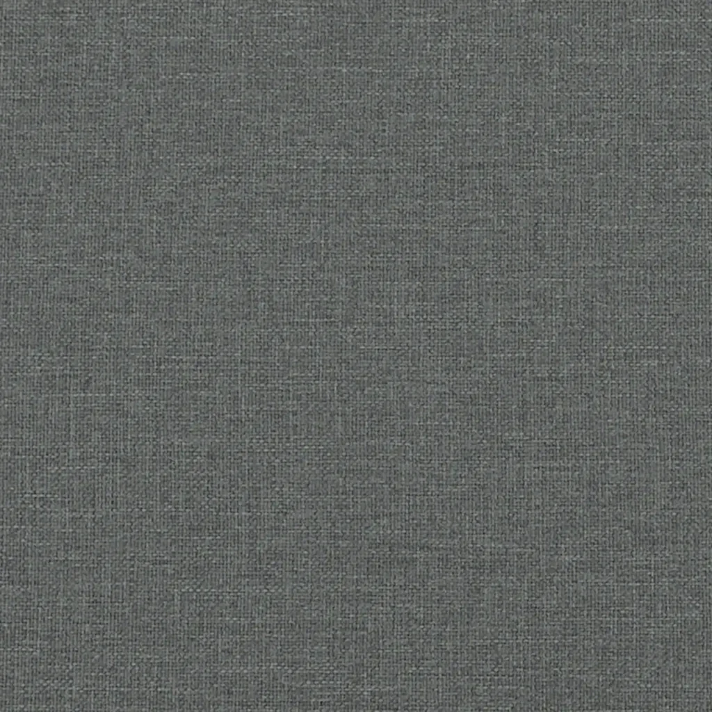 Letto singolo | Letto per adulti | Giroletto senza Materasso Grigio Scuro 80x200 cm Tessuto - Image 8