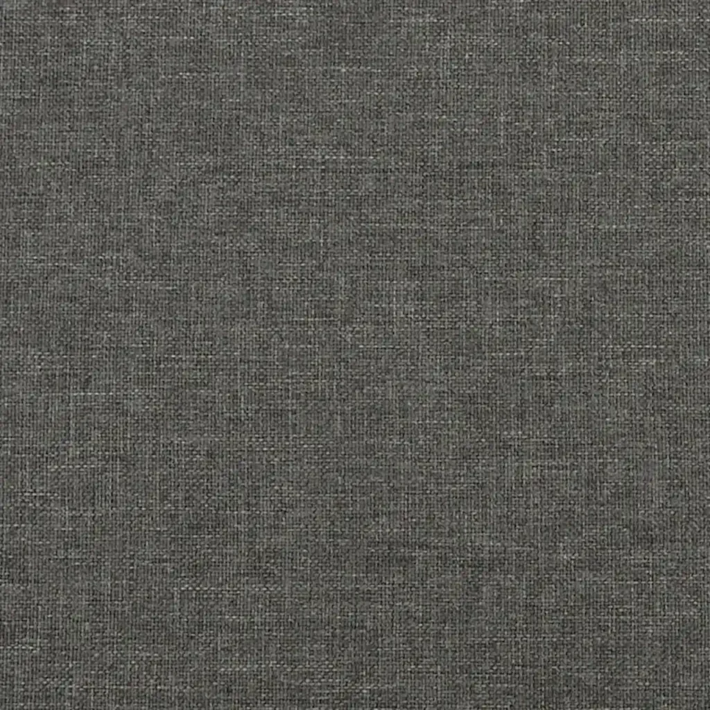 Letto singolo | Letto per adulti | Giroletto senza Materasso Grigio Scuro 80x200 cm Tessuto - Image 8