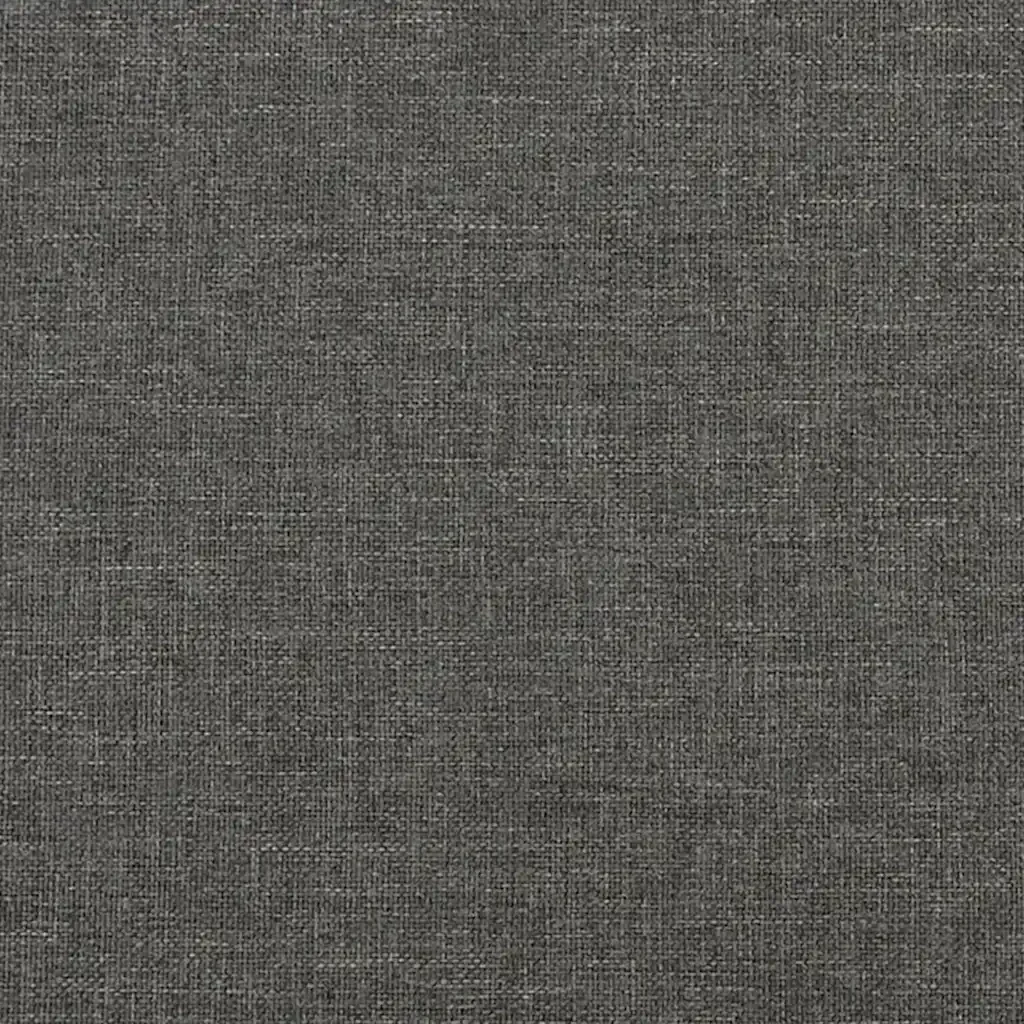 Letto singolo | Letto per adulti | Giroletto senza Materasso Grigio Scuro 90x200 cm Tessuto - Image 8