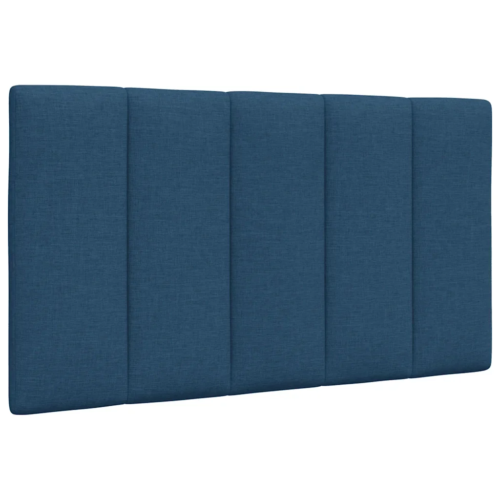 Letto singolo | Letto per adulti | Giroletto senza Materasso Hanko Blu 90x190 cm in Tessuto - Image 10