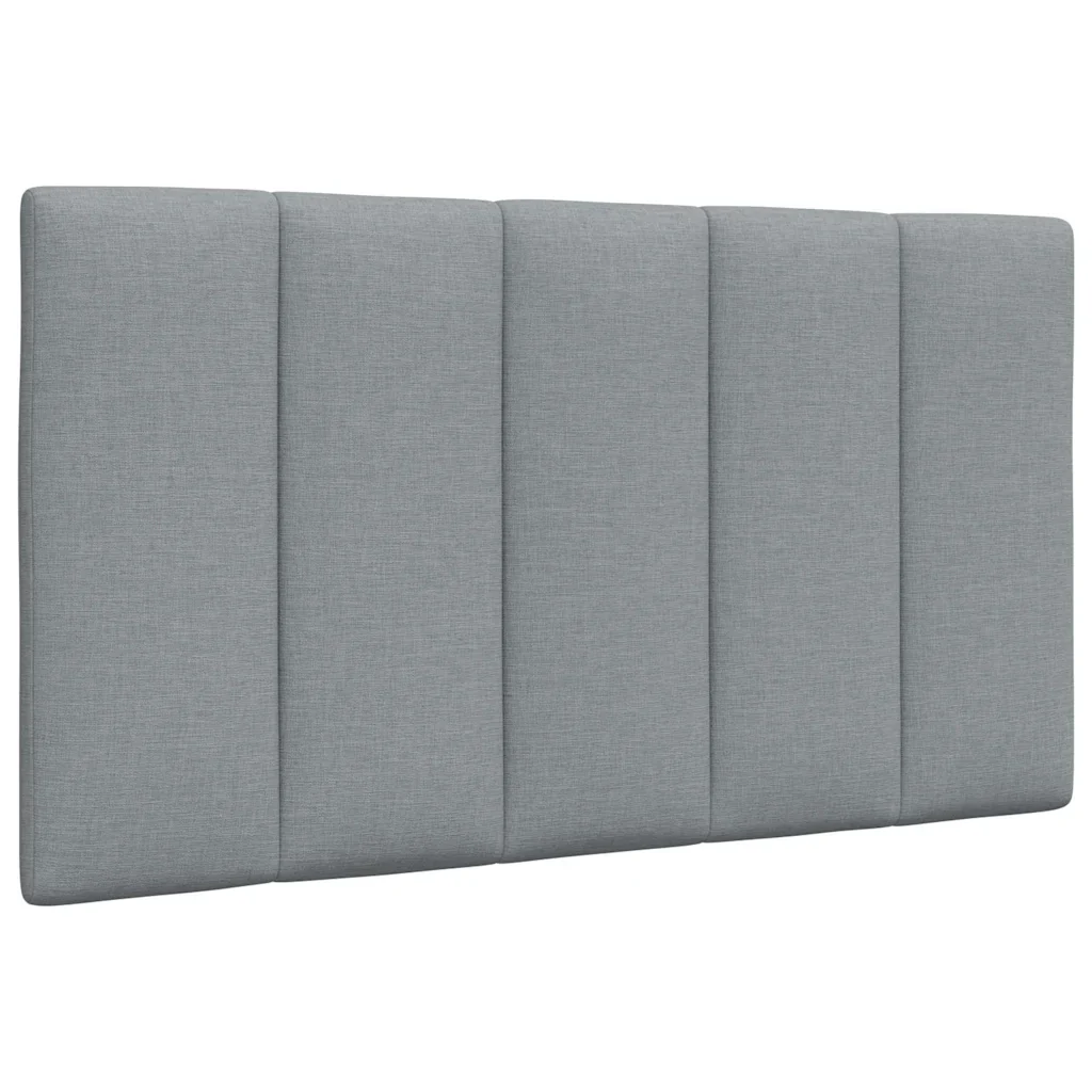 Letto singolo | Letto per adulti | Giroletto senza Materasso Hanko Grigio Chiaro 90x190 cm Tessuto - Image 7