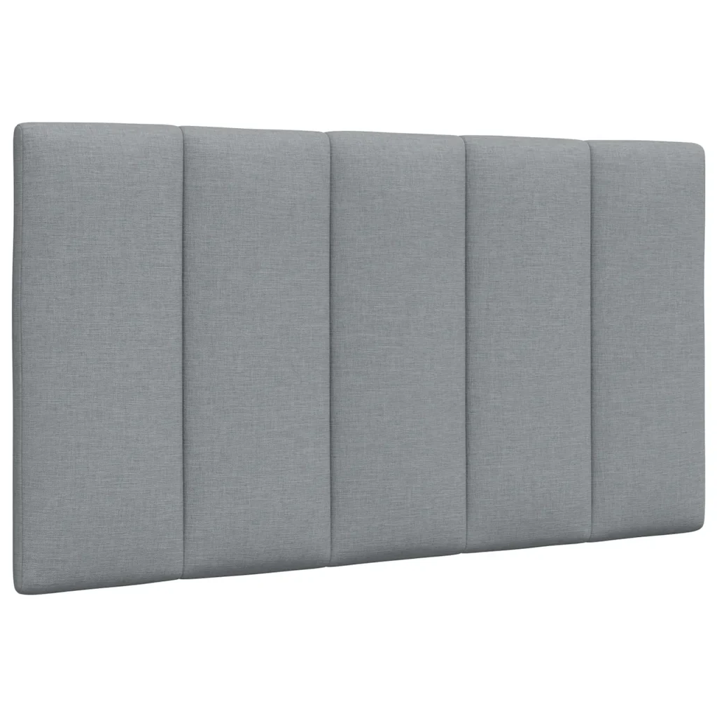 Letto singolo | Letto per adulti | Giroletto senza Materasso Hanko Grigio Chiaro 90x200 cm Tessuto - Image 7