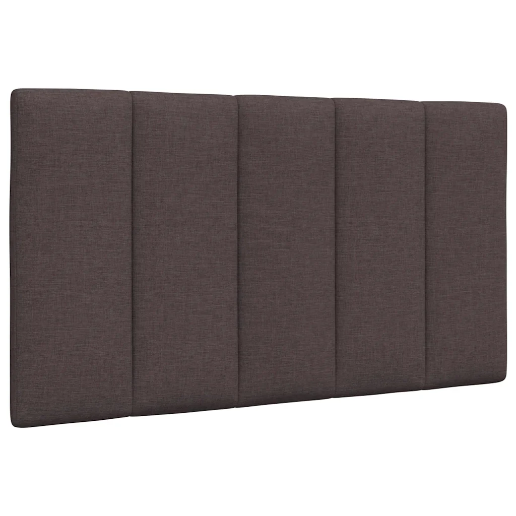 Letto singolo | Letto per adulti | Giroletto senza Materasso Hanko Marrone Scuro 90x200 cm Tessuto - Image 10