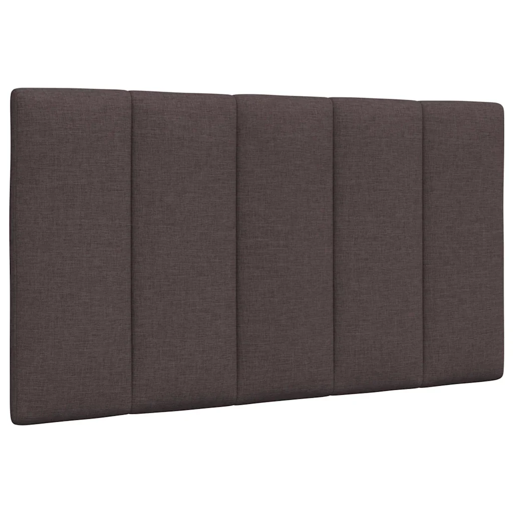 Letto singolo | Letto per adulti | Giroletto senza Materasso Hanko Marrone Scuro 90x200 cm Tessuto - Image 7