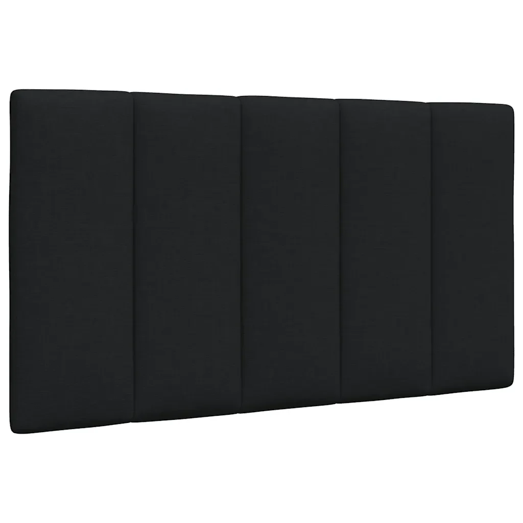 Letto singolo | Letto per adulti | Giroletto senza Materasso Hanko Nero 90x200 cm in Tessuto - Image 7