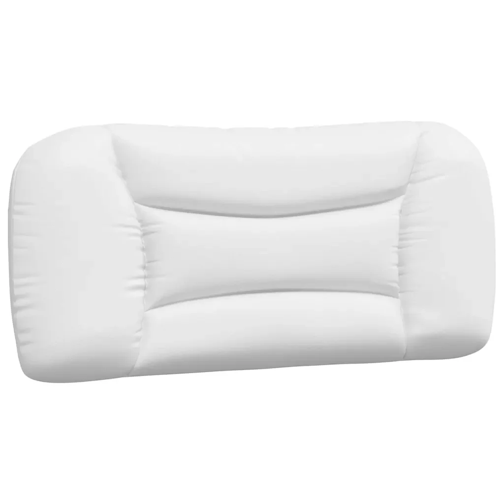 Letto singolo | Letto per adulti | Giroletto senza Materasso Hvar Bianco e Nero 90x200 cm in Similpelle - Image 8