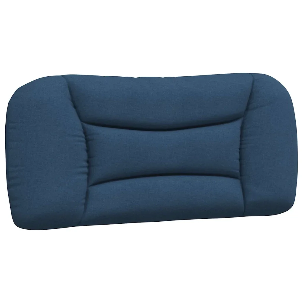 Letto singolo | Letto per adulti | Giroletto senza Materasso Hvar Blu 90x200 cm in Tessuto - Image 8
