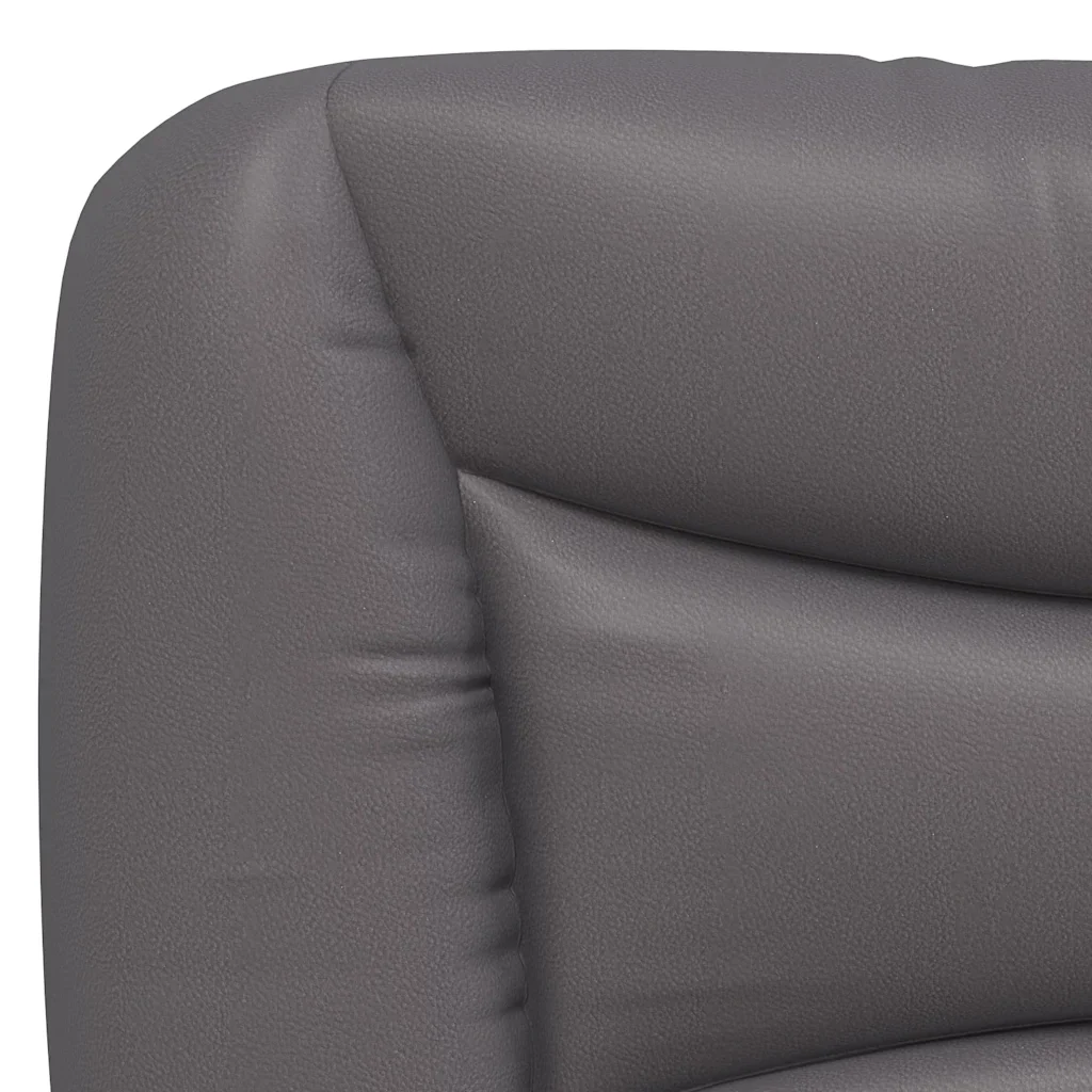 Letto singolo | Letto per adulti | Giroletto senza Materasso Hvar Crema 90x190 cm in Similpelle - Image 9