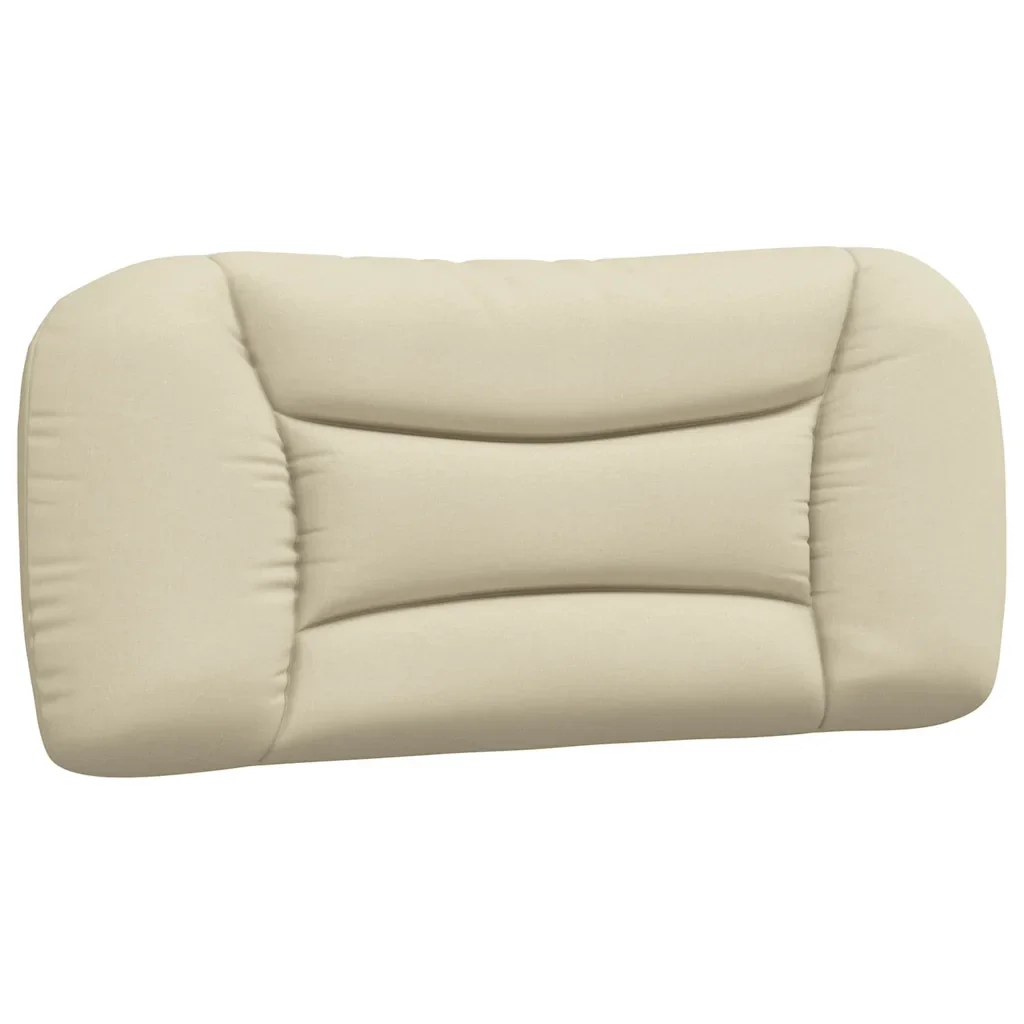Letto singolo | Letto per adulti | Giroletto senza Materasso Hvar Crema 90x200 cm in Tessuto - Image 8