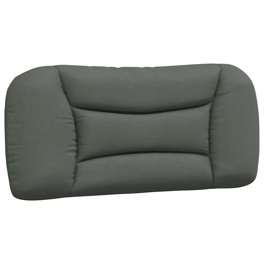 Letto singolo | Letto per adulti | Giroletto senza Materasso Hvar Grigio Scuro 80x200 cm Tessuto - Image 8