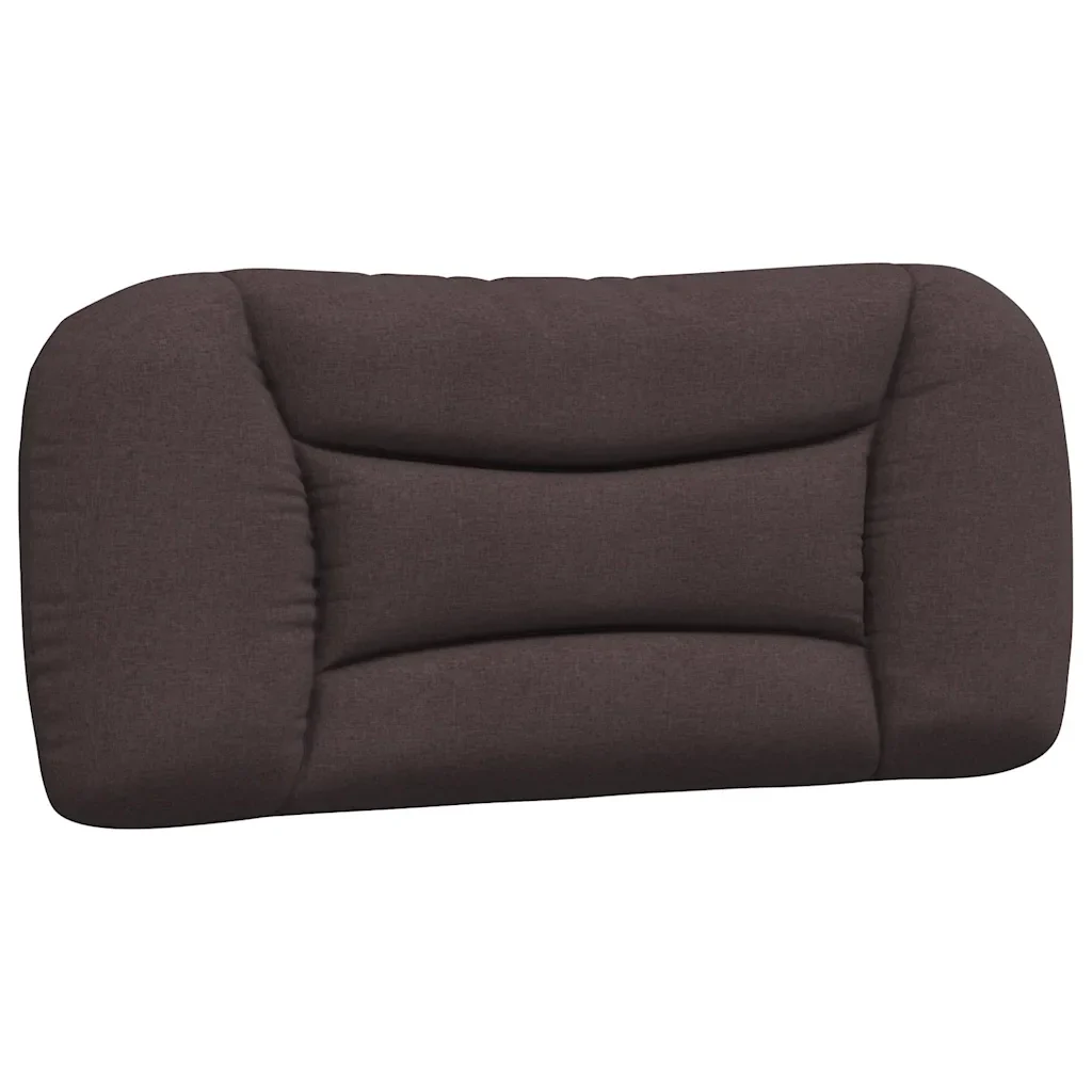Letto singolo | Letto per adulti | Giroletto senza Materasso Hvar Marrone Scuro 90x190 cm Tessuto - Image 8
