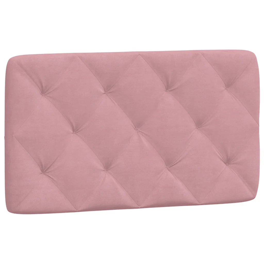 Letto singolo | Letto per adulti | Giroletto senza Materasso Rosa 90x200 cm in Velluto - Image 8