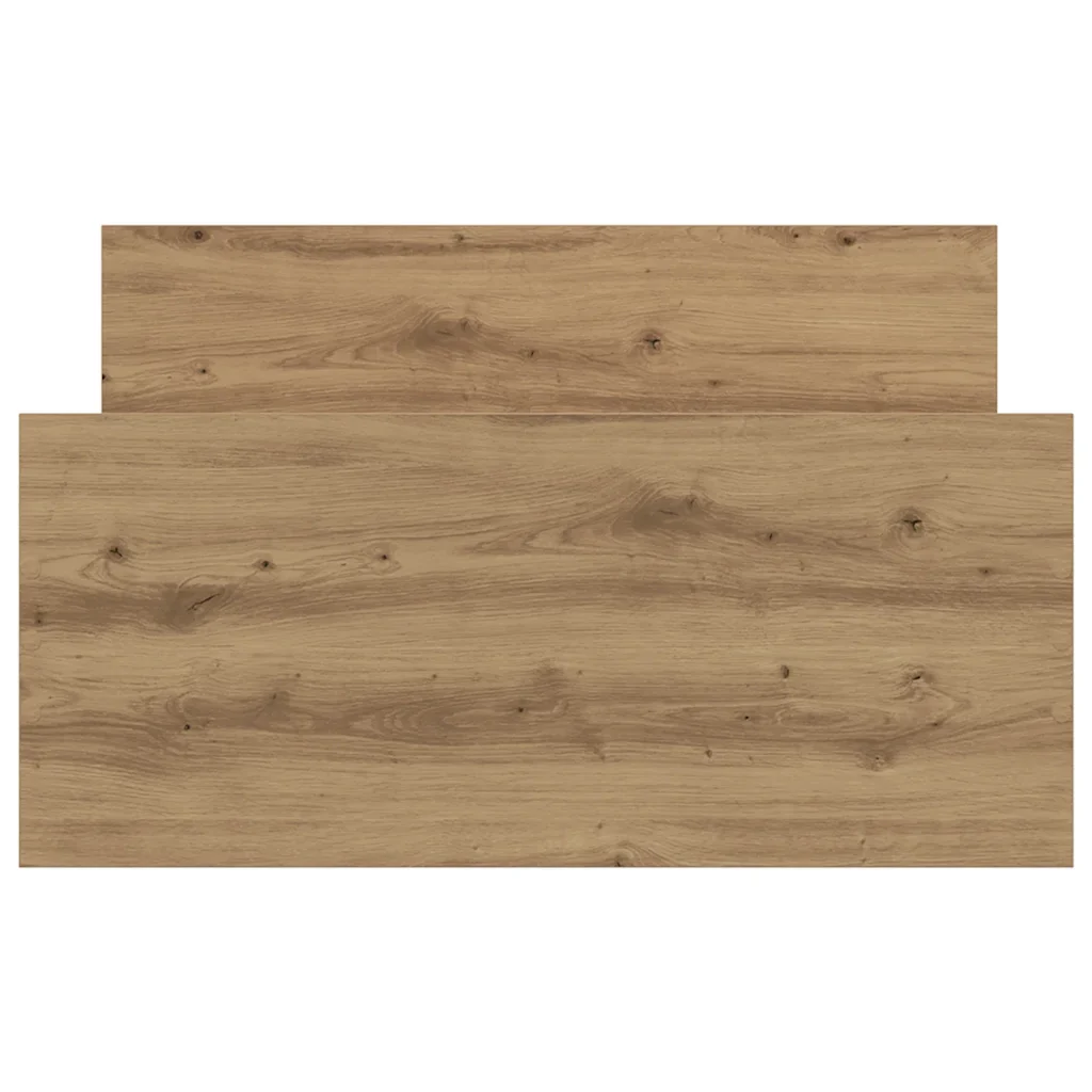 Letto singolo | Letto per adulti | Giroletto senza Materasso Rovere Artigianale 100x200cm - Image 5