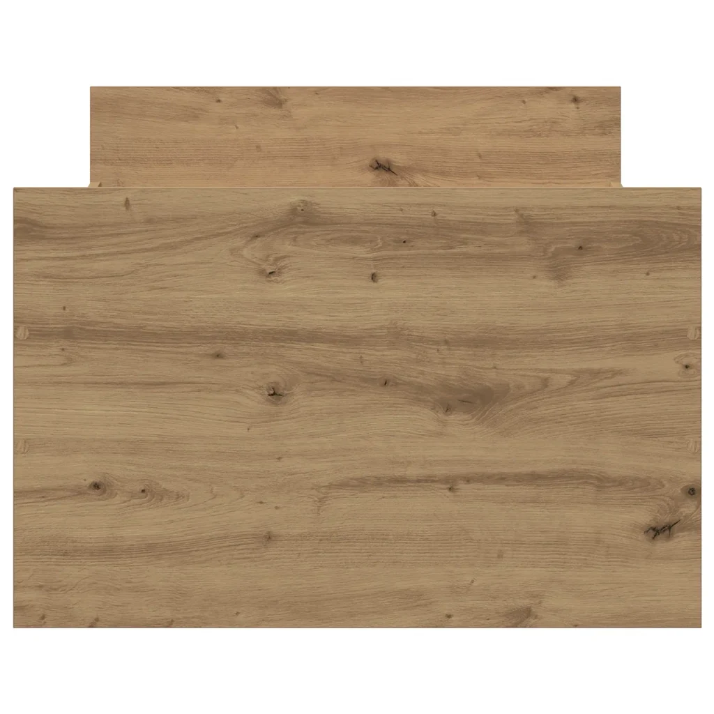 Letto singolo | Letto per adulti | Giroletto senza Materasso Rovere Artigianale 100x200cm - Image 6