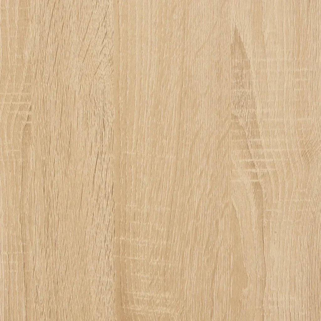 Letto singolo | Letto per adulti | Giroletto senza Materasso Rovere Sonoma 90x200 cm in Truciolato - Image 9