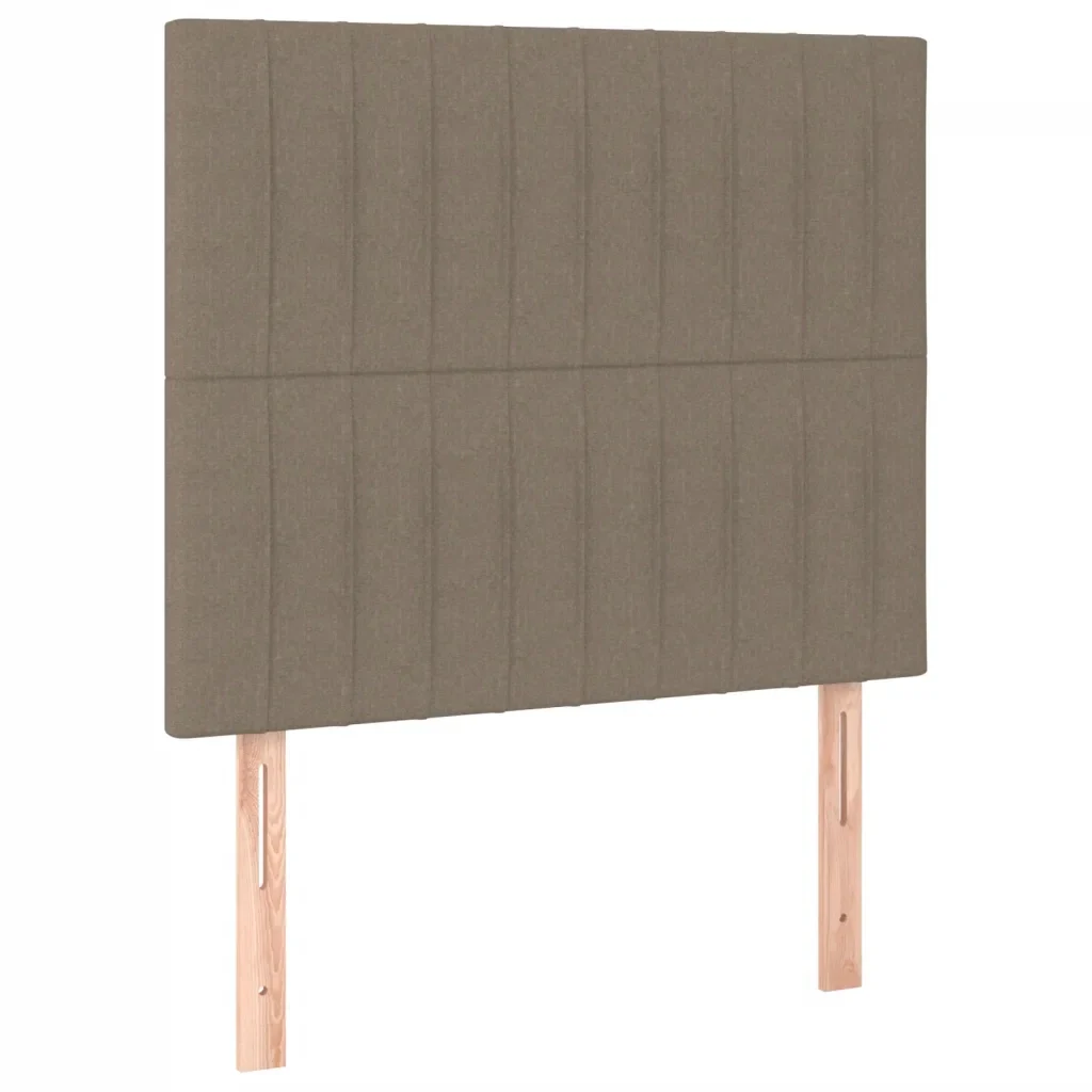 Letto singolo | Letto per adulti | Giroletto senza Materasso Tortora 80x200 cm Tessuto - Image 8