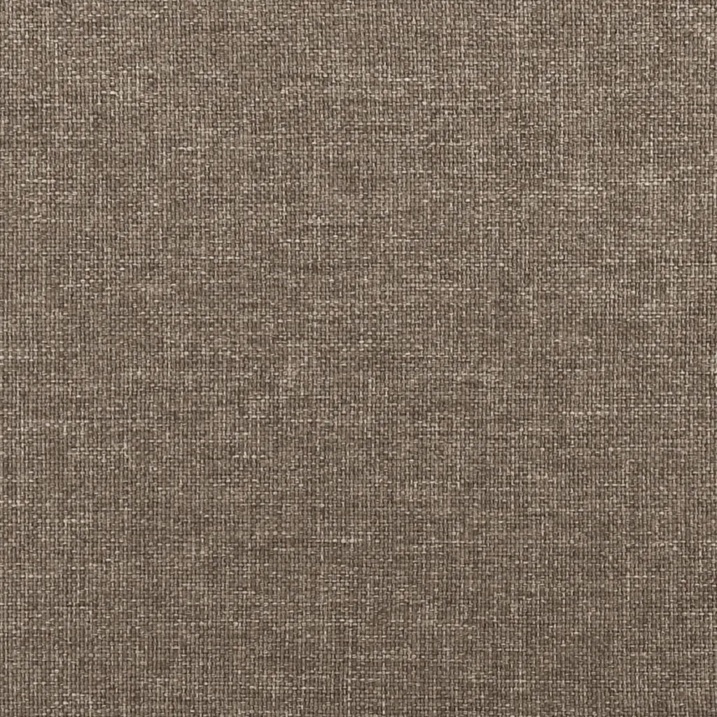 Letto singolo | Letto per adulti | Giroletto senza Materasso Tortora 90x190 cm Tessuto - Image 8