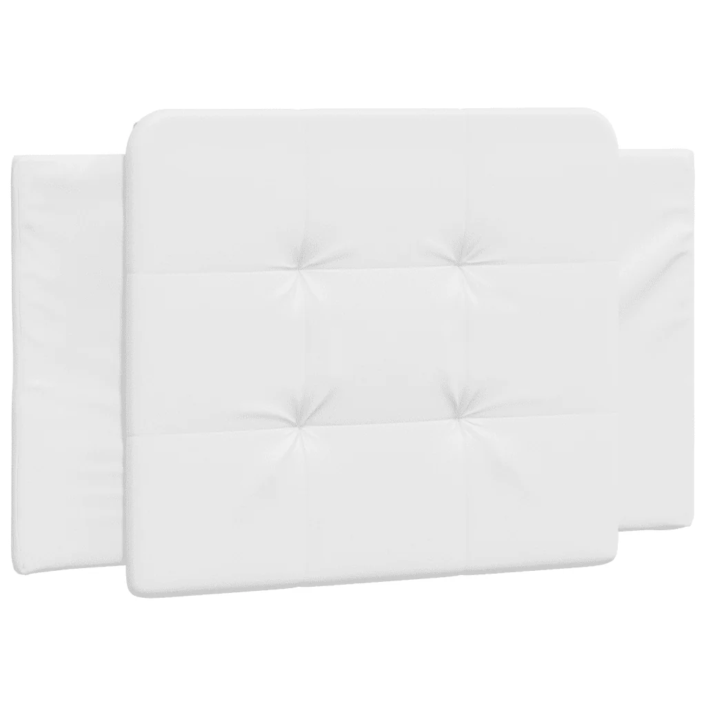 Letto singolo | Letto per adulti | Giroletto senza Materasso Zadar Bianco 80x200 cm in Similpelle - Image 5