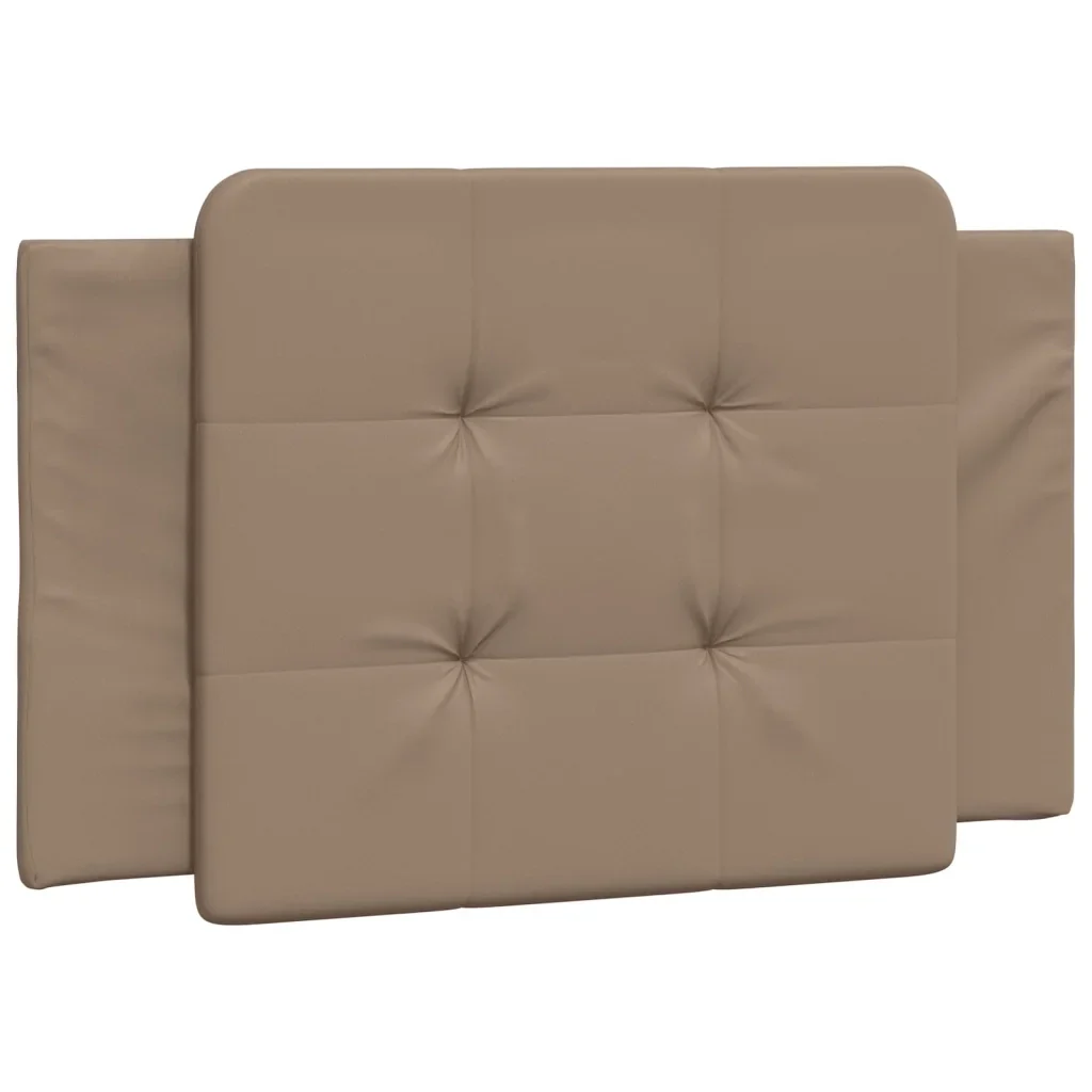 Letto singolo | Letto per adulti | Giroletto senza Materasso Zadar Cappuccino 80x200 cm Similpelle - Image 5