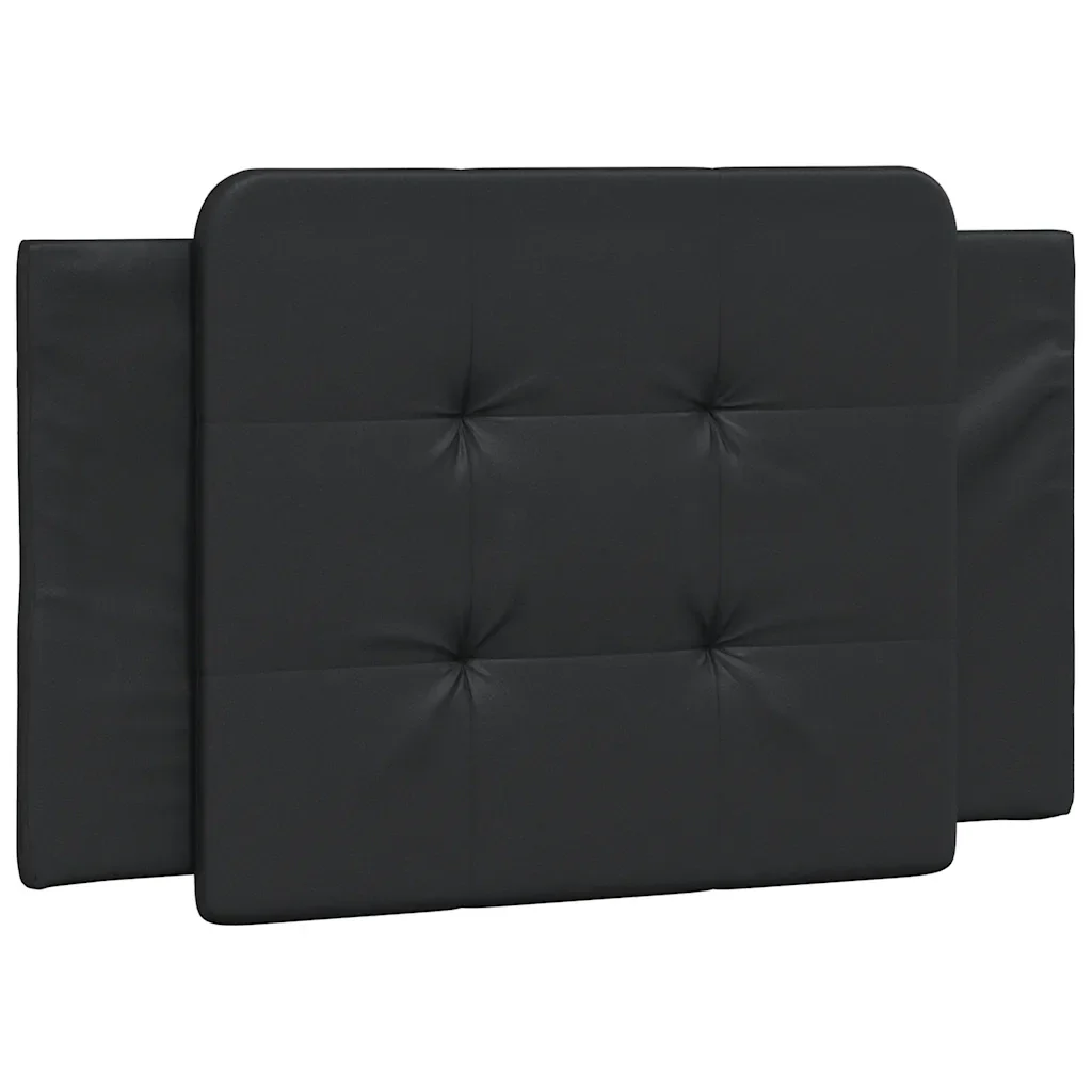 Letto singolo | Letto per adulti | Giroletto senza Materasso Zadar Nero 90x200 cm in Similpelle - Image 8
