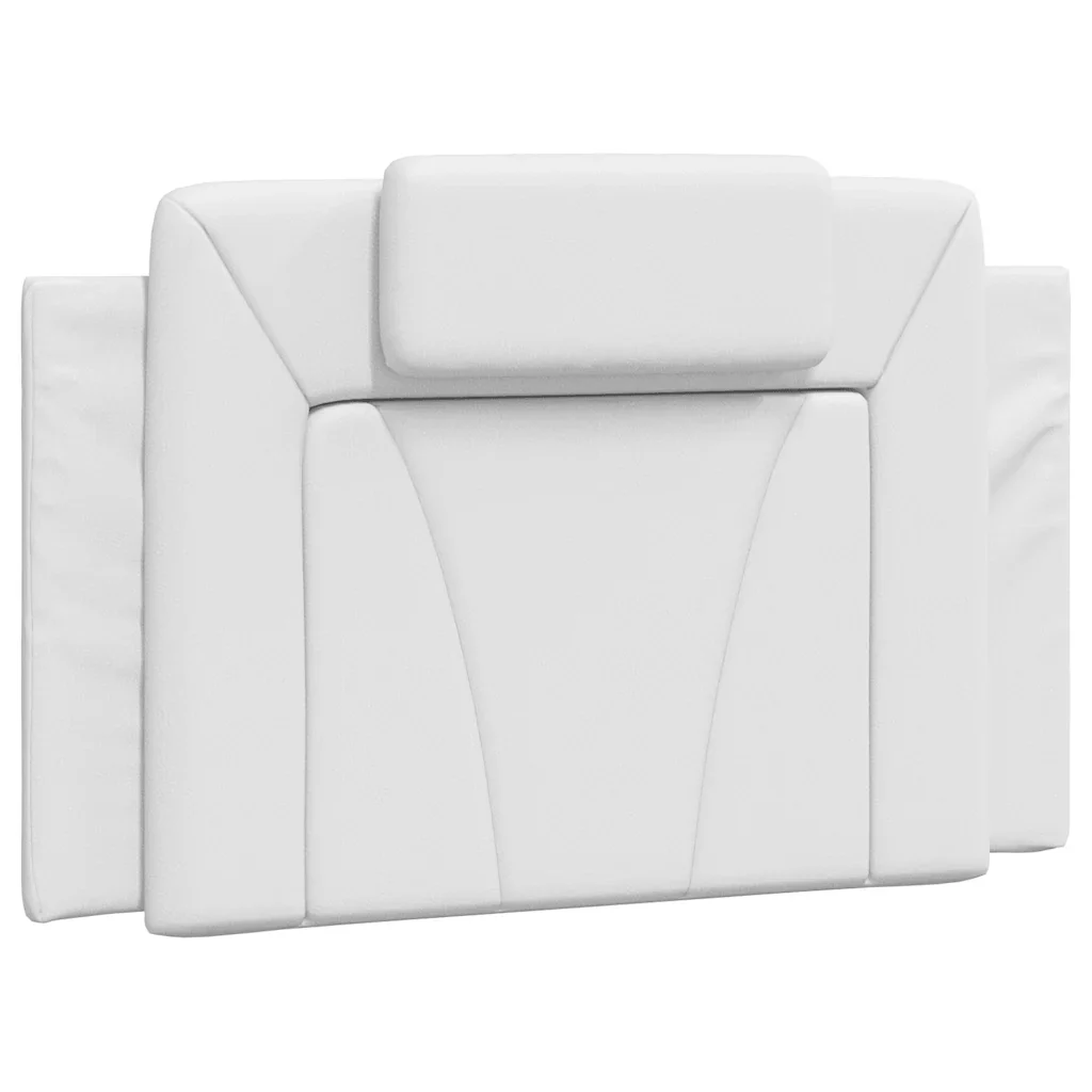 Letto singolo | Letto per adulti | Giroletto Viana senza Materasso Bianco 90x200 cm in Similpelle - Image 8
