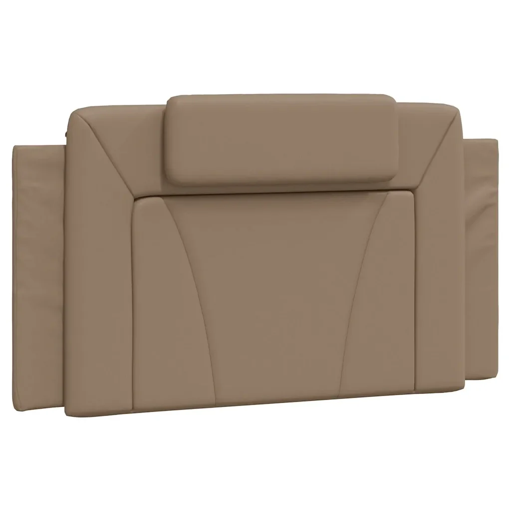 Letto singolo | Letto per adulti | Giroletto Viana senza Materasso Cappuccino 100x200 cm in Similpelle - Image 7