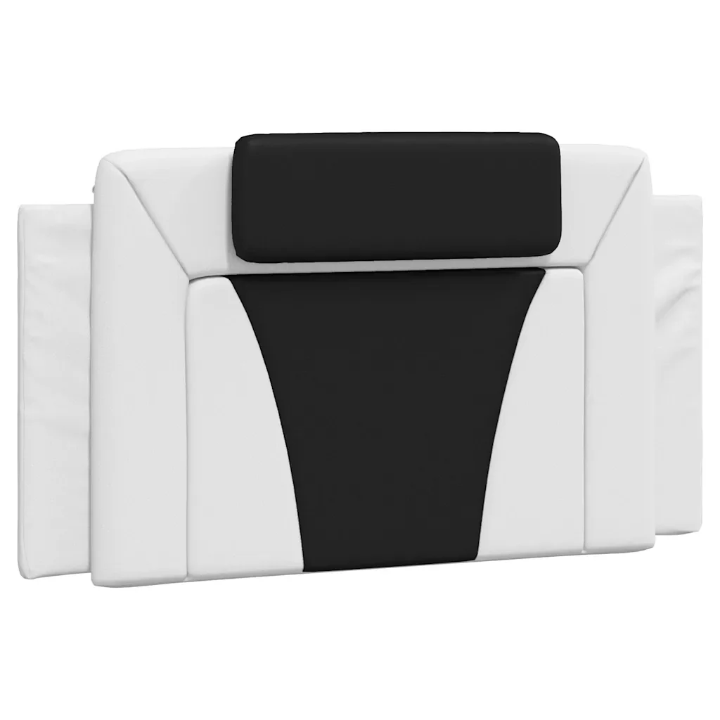 Letto singolo | Letto per adulti | Giroletto Viana senza Materasso Nero e Bianco 100x200 cm in Similpelle - Image 8
