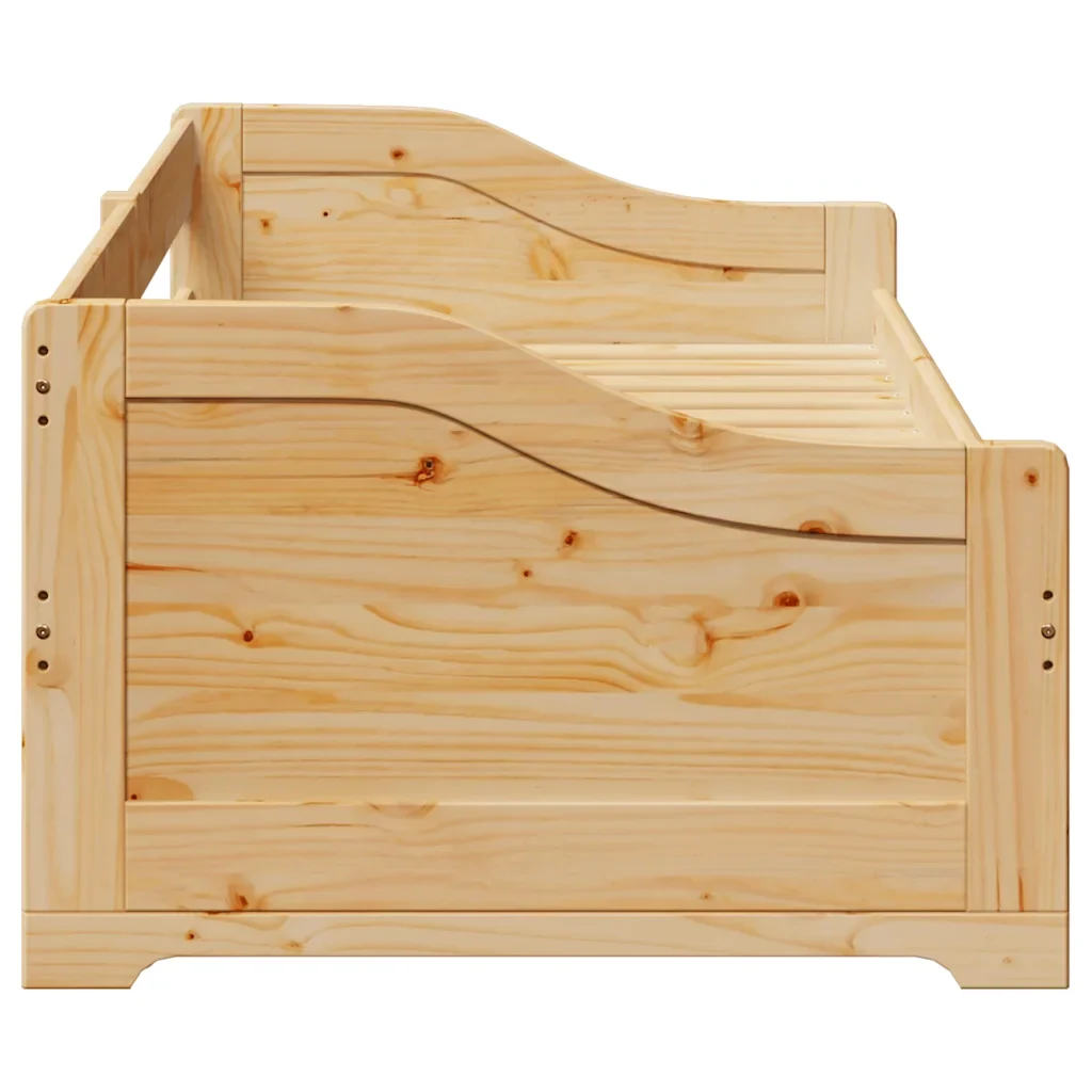 Letto singolo | Letto per adulti | Lettino con Rotelle senza Materasso IRUN 90x200 cm - Image 8
