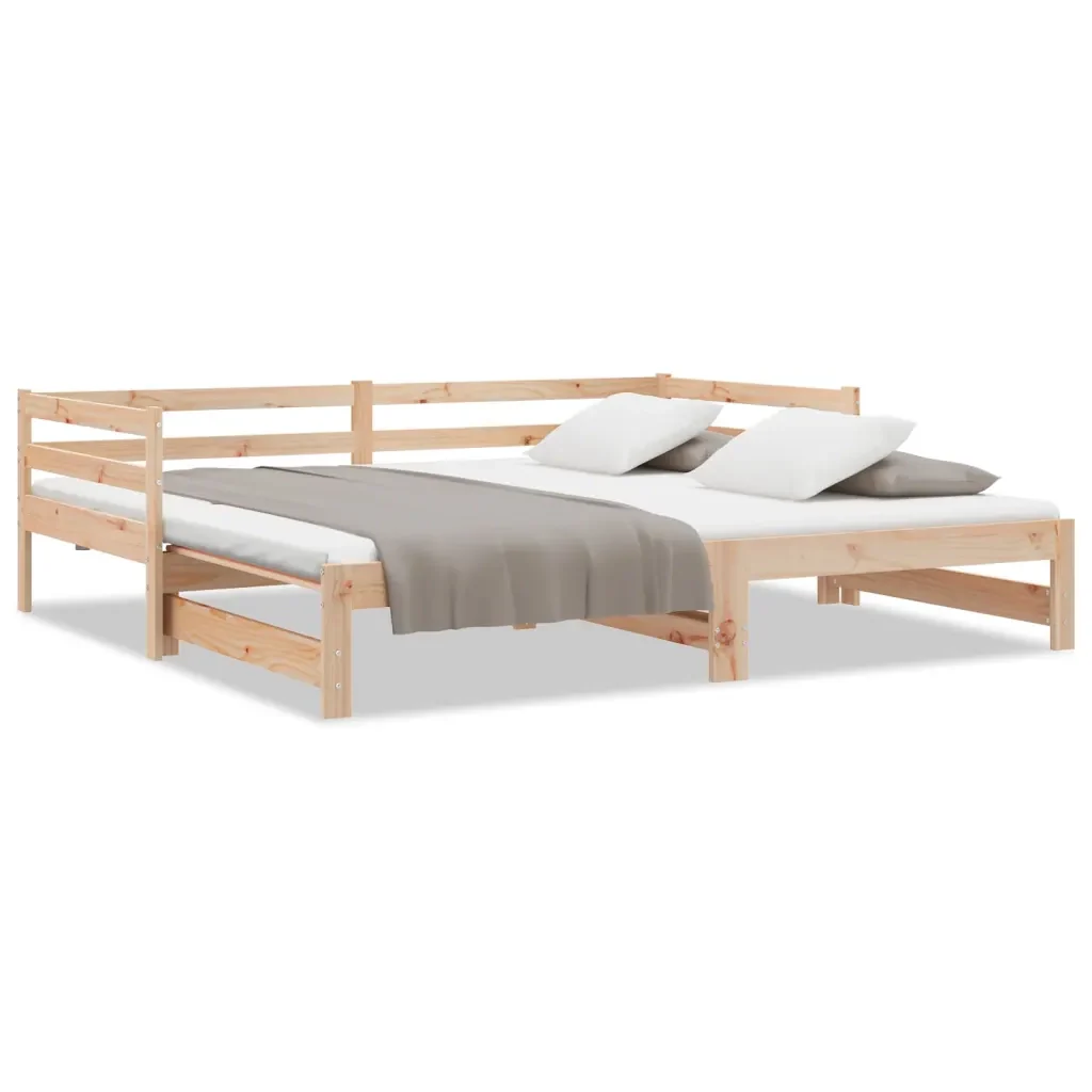 Letto singolo | Letto per adulti | Lettino Estraibile senza Materasso 80x200 cm