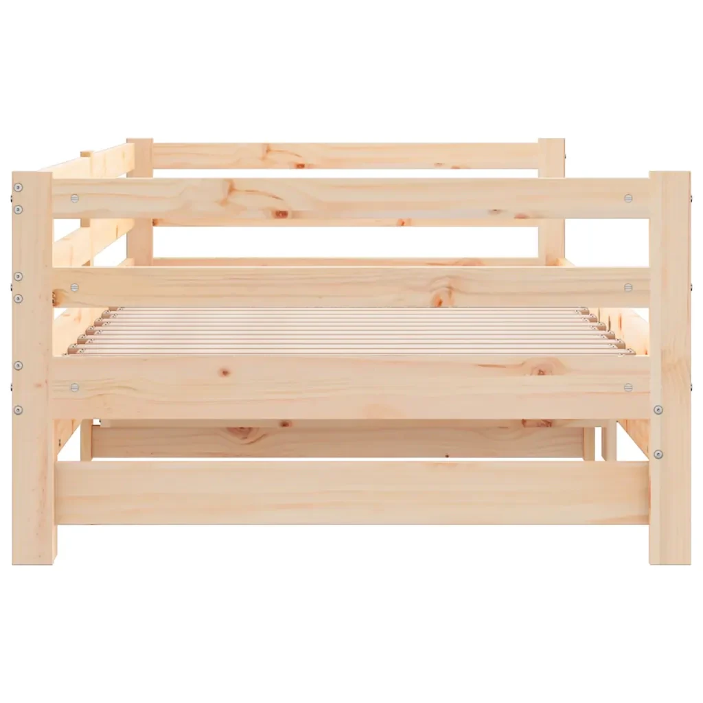 Letto singolo | Letto per adulti | Lettino Estraibile senza Materasso 80x200 cm - Image 7