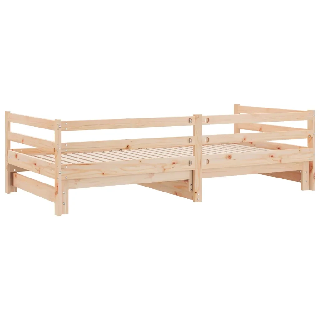 Letto singolo | Letto per adulti | Lettino Estraibile senza Materasso 80x200 cm - Image 8
