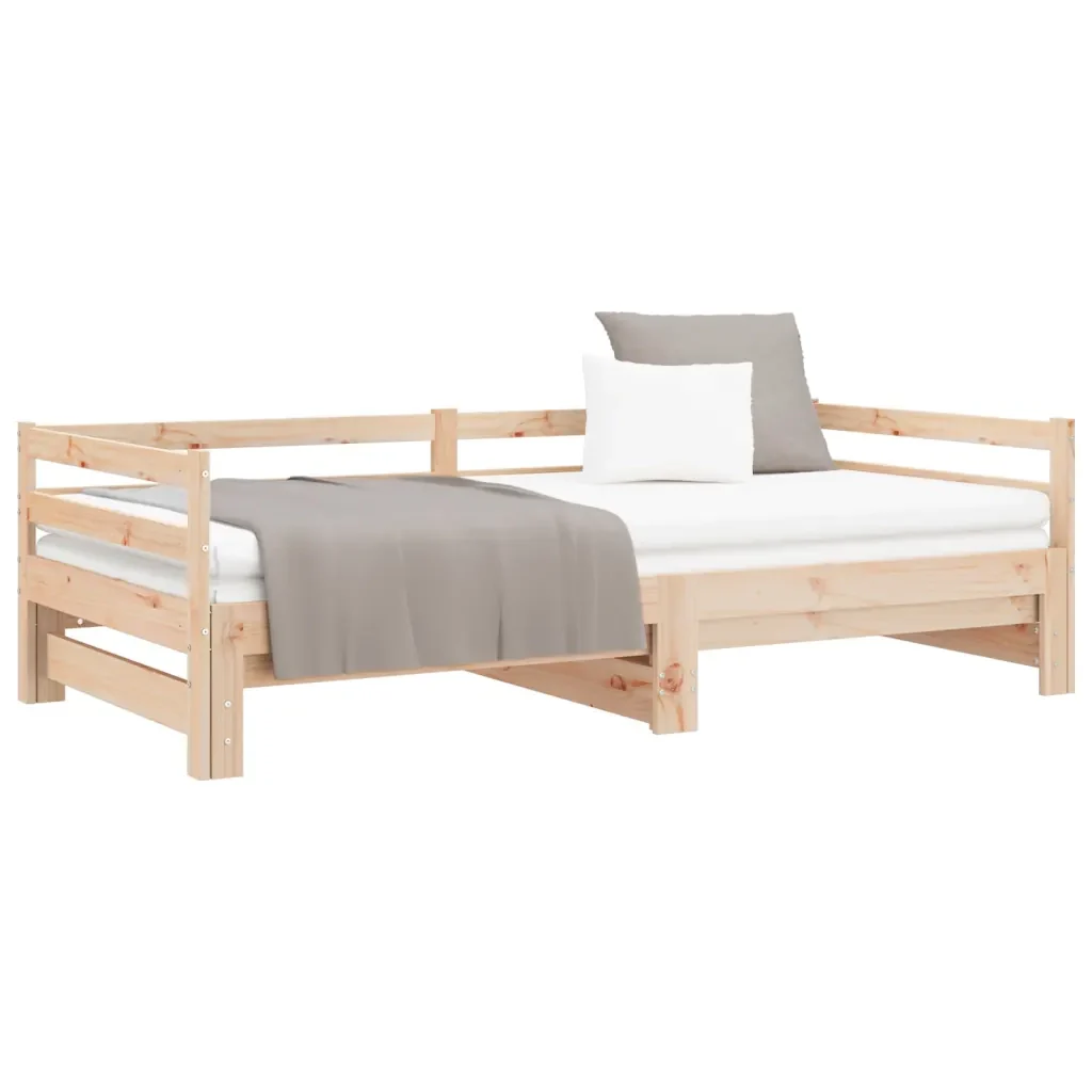 Letto singolo | Letto per adulti | Lettino Estraibile senza Materasso 90x190 cm - Image 5