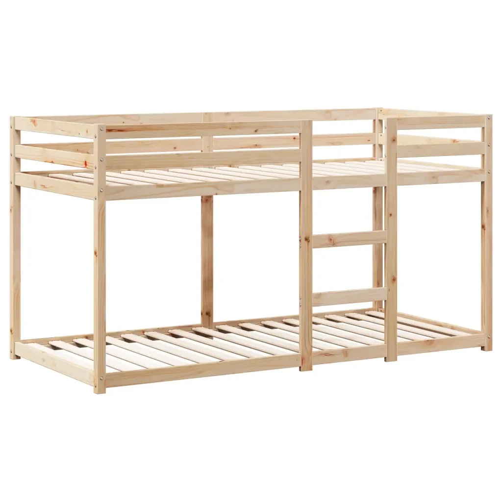 Letto singolo | Letto per adulti | Letto a Castello senza Materasso 90x190 cm Legno di Pino - Image 5