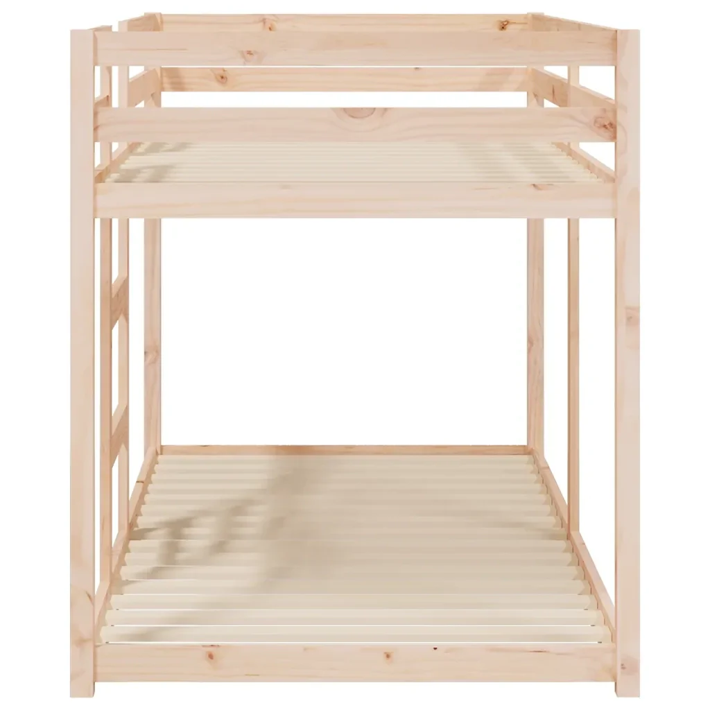 Letto singolo | Letto per adulti | Letto a Castello senza Materasso 90x190 cm Legno di Pino - Image 6