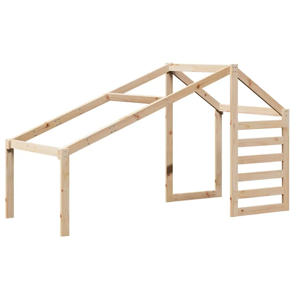 Letto singolo | Letto per adulti | Letto a Castello senza Materasso 90x200cm Massello Pino - Image 8