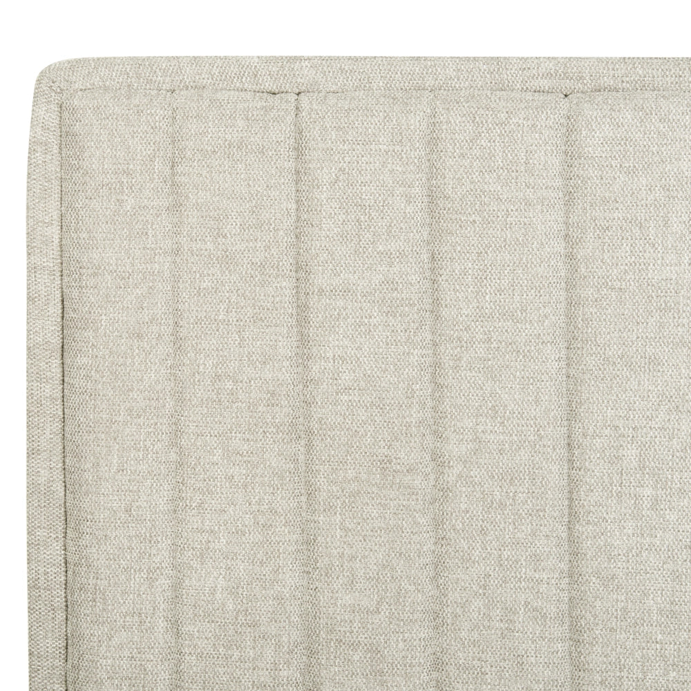 Letto Tessuto Beige chiaro Elettrico Regolabile con Telecomando 90 x 200 cm - Image 8