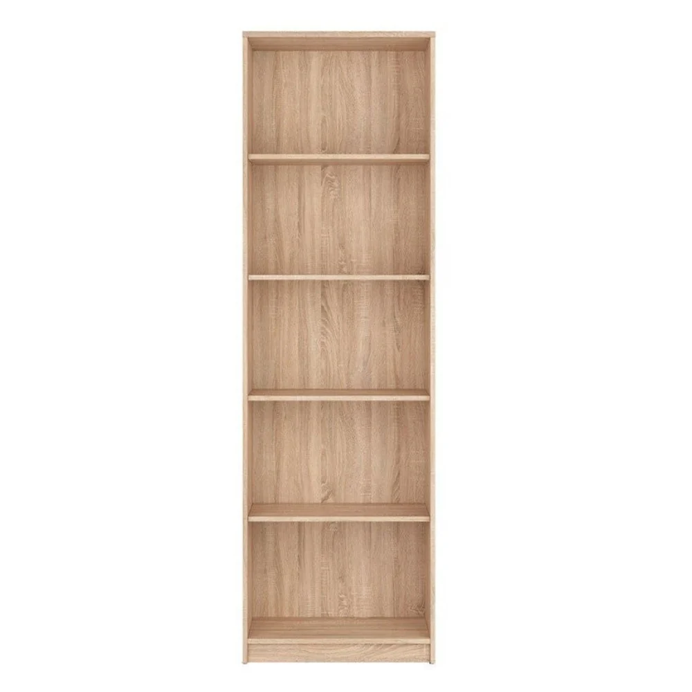 Libreria rovere 197x60x34 cm con 5 nicchie - Image 2