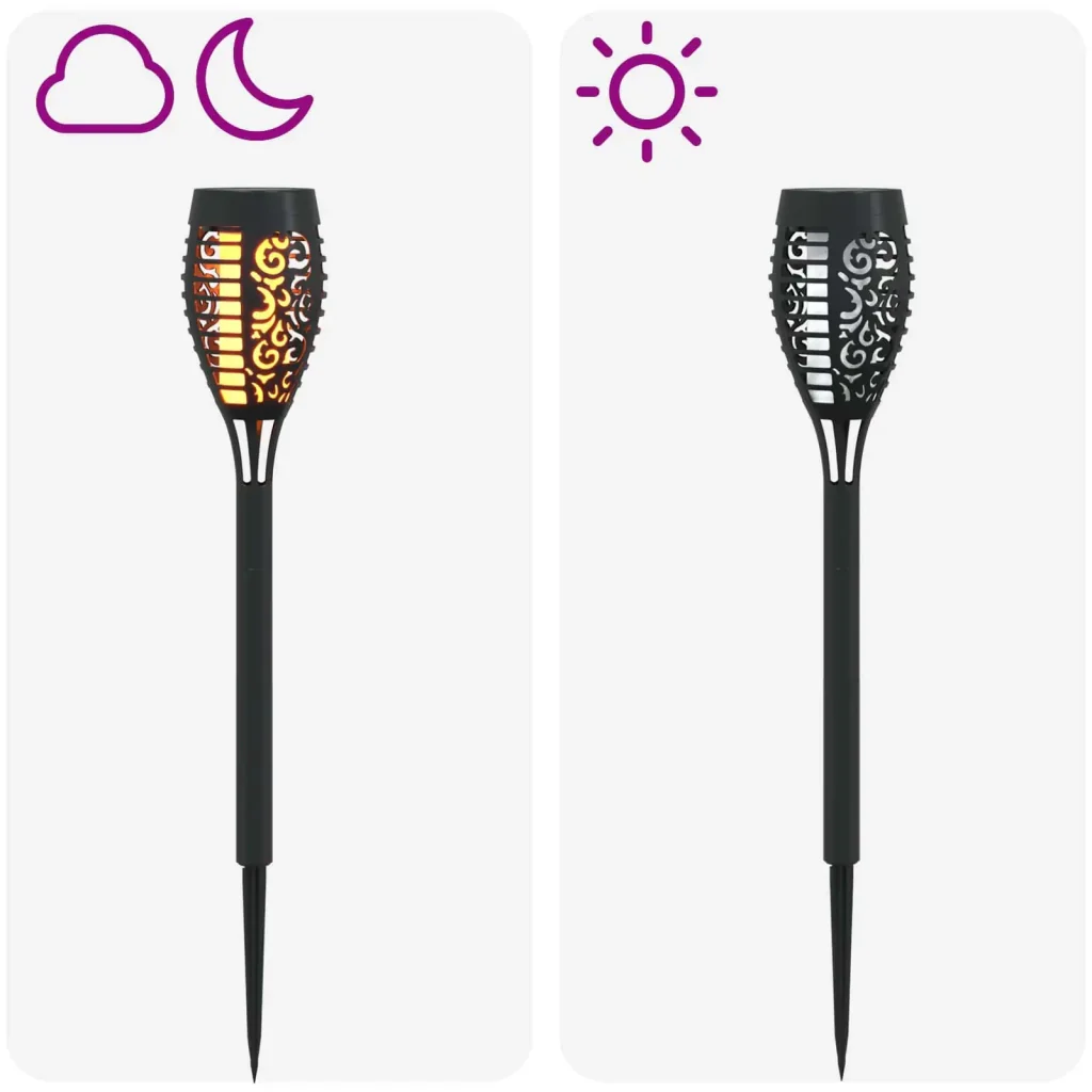 Luci solari da esterno con picchetto 6 pcs Bianco caldo 47,5 cm 42042721 - Image 7