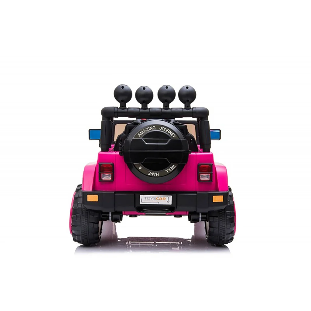 Macchina Elettrica per Bambini Fuoristrada Adventure 12V con Telecomando Fucsia - Image 6