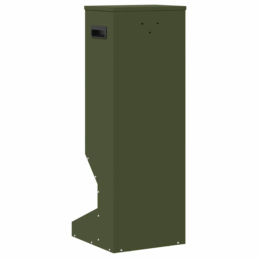 Mangiatore per cervi Verde oliva 28 x 30 x 80 cm 874610 - Image 7