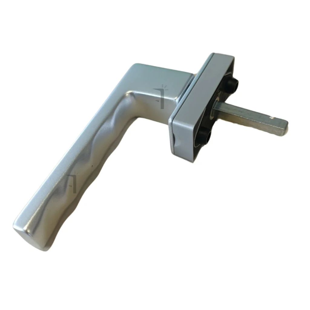 Maniglia martellina 10 pz per finestre balconi toulon HOPPE Secustik argento - Image 4