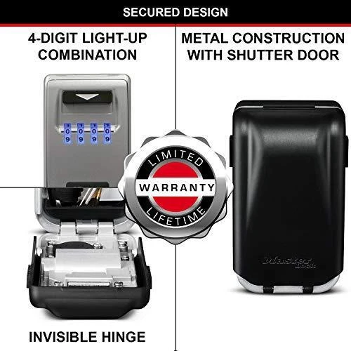 MASTER LOCK 5425EURD cassaforte Cassaforte a muro Grigio - Image 4