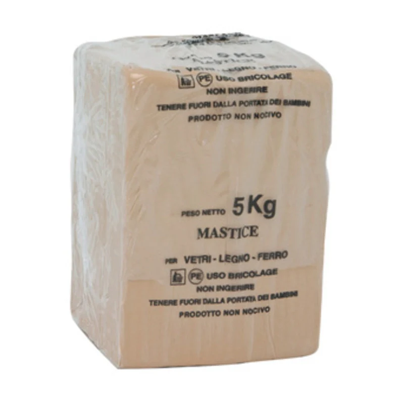 MASTICE PER VETRI BIANCO DA KG.5- 20,0 kg