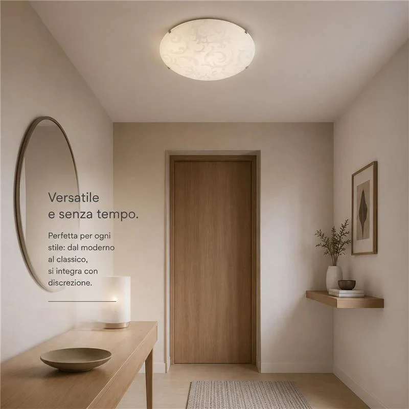 MELISSA LAMPADA PLAFONIERA DA SOFFITTO E27 2 LUCI 40CM - Image 2