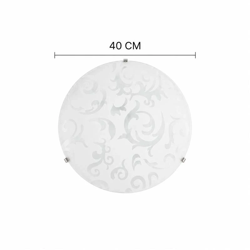 MELISSA LAMPADA PLAFONIERA DA SOFFITTO E27 2 LUCI 40CM - Image 3