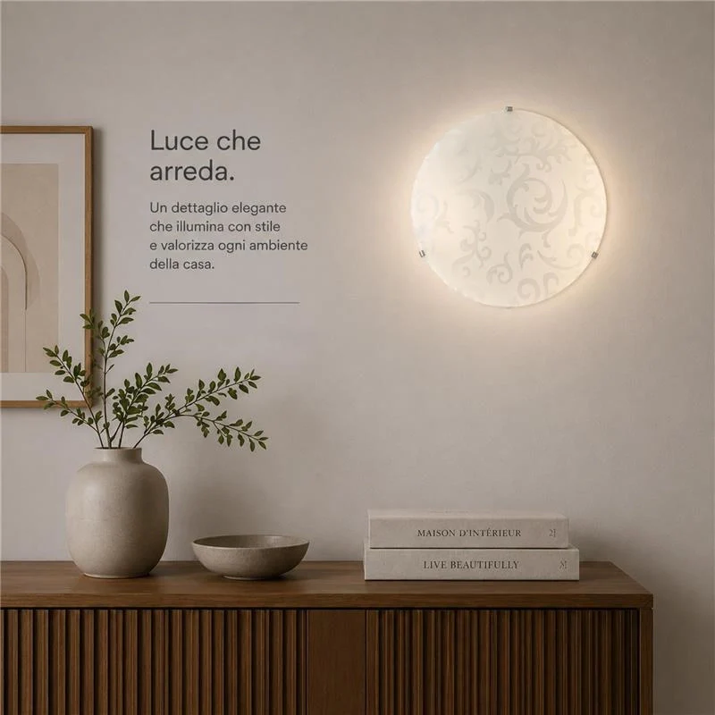 MELISSA LAMPADA PLAFONIERA DA SOFFITTO E27 2 LUCI 40CM - Image 7