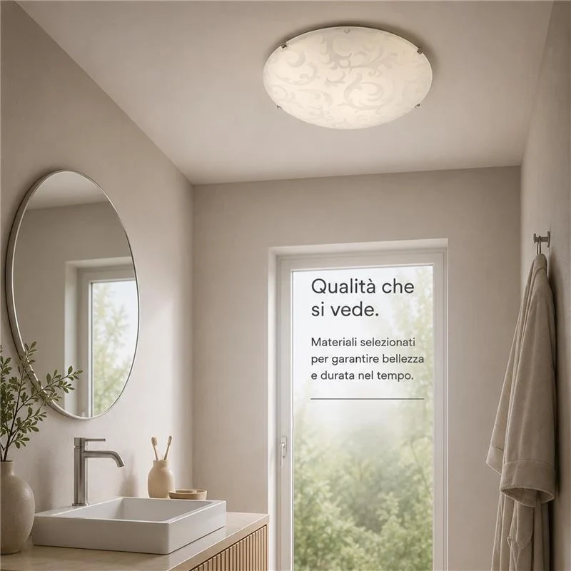 MELISSA LAMPADA PLAFONIERA DA SOFFITTO E27 2 LUCI 40CM - Image 8