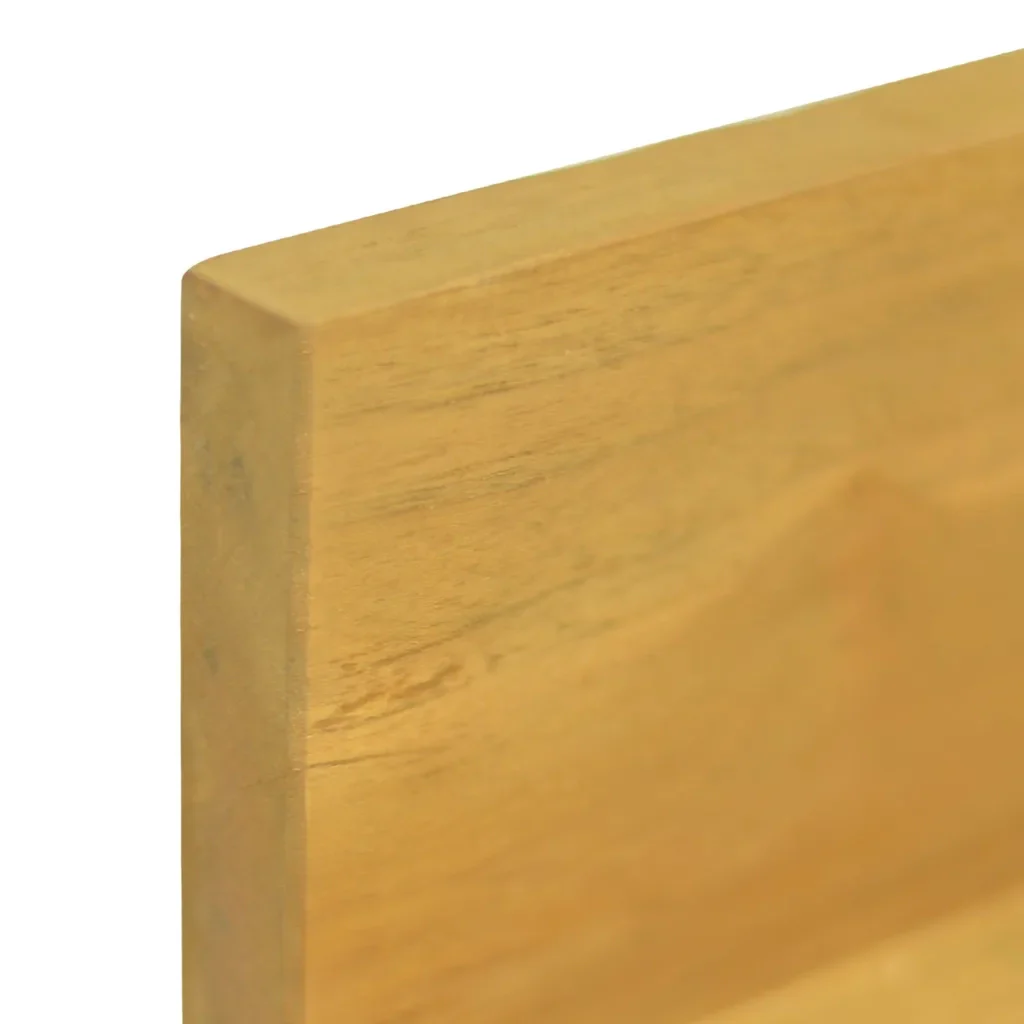 Mensole da Parete 2 pz 110x10x10 cm in Legno Massello di Teak 338261 - Image 5